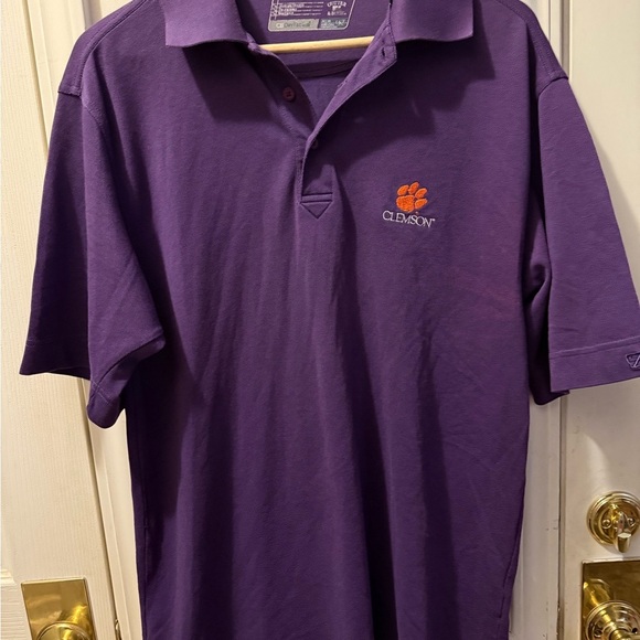 Clemson Short Sleeve Polo Shirt - Picture 4 of 7